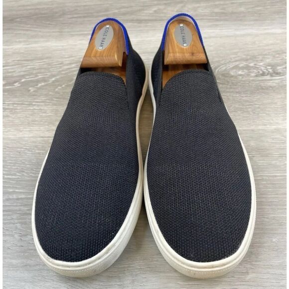 Rothy's The Original Women's Sneaker Running Flat Loafer 8 Black Casual Shoes - Picture 2 of 7